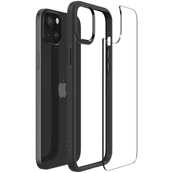Spigen Ultra Hybrid kryt iPhone 15 matně černý - Pouzdra - Obrázek 35T8000601