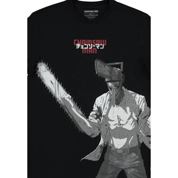 Tričko Difuzed Chainsaw Man - Shadowy Denji L - Trička - Obrázek 35UL000K01