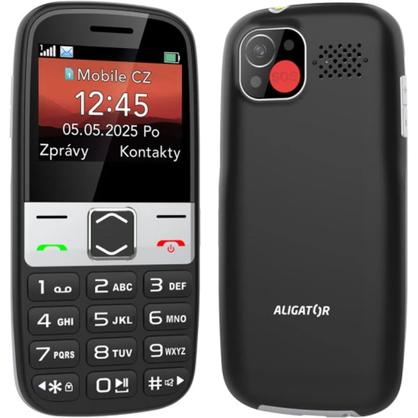 ALIGATOR A775 Senior + stolní nabíječka černý - Mobilní telefony - Obrázek 35WG000J01