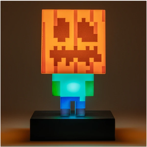 Lampička Paladone Icon Light Minecraft - Pumpkin Creeper - Lampičky - Obrázek 35WI000K01
