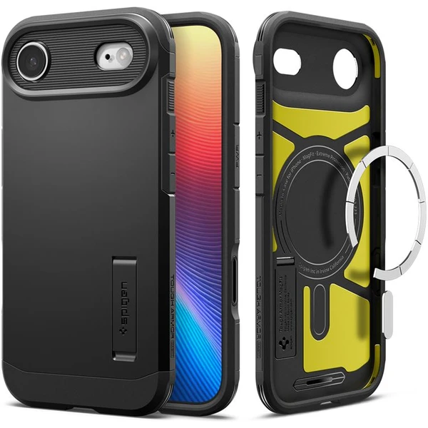 Spigen Tough Armor T MagSafe kryt iPhone Air black - Pouzdra - Obrázek 35b4dcc4134246f0b09195c8403e95cd
