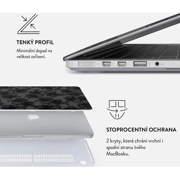 Burga pouzdro pro MacBook Air 13,3" (2018–2020) Nocturnal - Pouzdra - Obrázek 35c7c96bc1024f23bd1fa6d9702b8063
