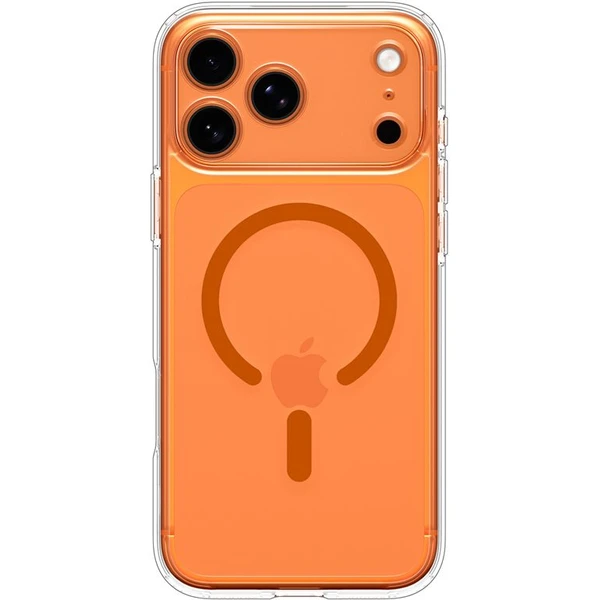 Spigen Ultra Hybrid MagSafe kryt iPhone 17 Pro Max clear orange - Pouzdra - Obrázek 35d978856aa0477482d746d0cea4e12d