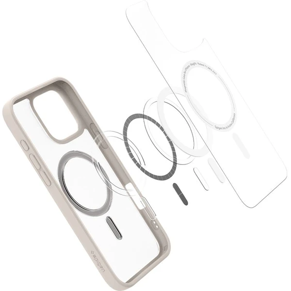 Spigen Ultra Hybrid MagSafe kryt iPhone 16 Pro Max frost natural titanium - Pouzdra - Obrázek 35def1db3a7d4882b408ffd16138d63f