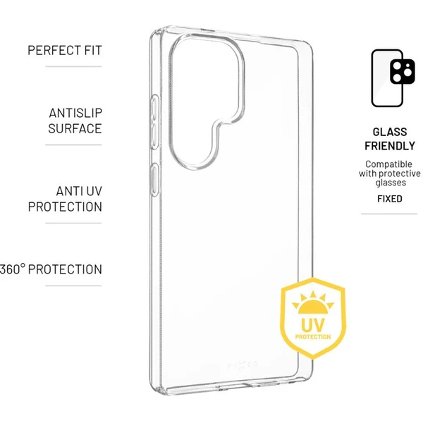 FIXED Story AntiUV TPU kryt Samsung Galaxy S25 Ultra čirý - Pouzdra - Obrázek 35e61197af7f472c910b79fedf1a743d