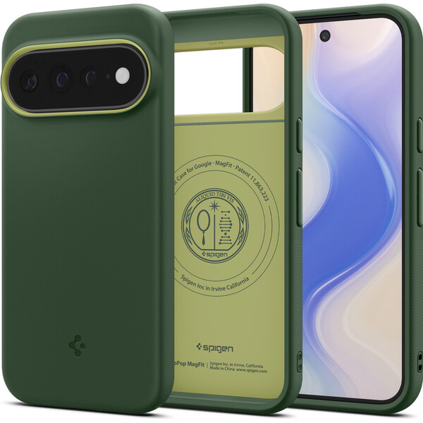 Spigen Nano Pop MagSafe kryt Google Pixel 11 Pro XL avo green