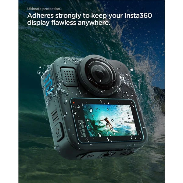Spigen Glass tR Slim tvrzené sklo 2 Pack GoPro MAX 2 - Ochranné folie a skla - Obrázek 3640927d79664af9b8b4fa0130eb588d