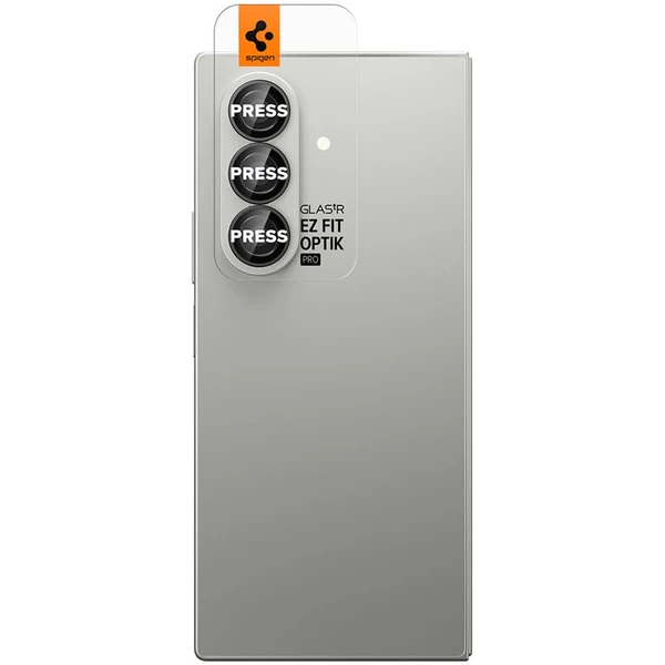 Spigen Glass tR EZ Fit Optik Pro HD sklo Samsung Galaxy Z Fold7 černé (2 ks) - Ochranné folie a skla - Obrázek 3676d0db1edb44d0909beeb2120657d8