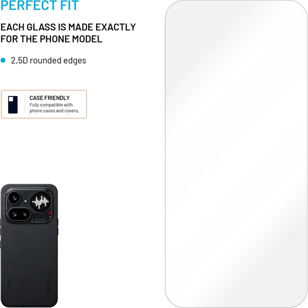 FIXED 2,5D tvrzené sklo Nothing Phone (4a) Pro, 2ks čiré - Ochranné folie a skla - Obrázek 3683a04ca8824681a56213591dcce65f