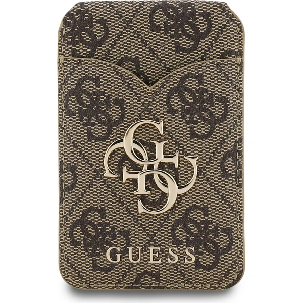 Guess PU 4G Mirror MagSafe Cardslot peněženka se stojánkem hnědá - Peněženky - Obrázek 368afd2720f04cf9b5c128d11ee016ab