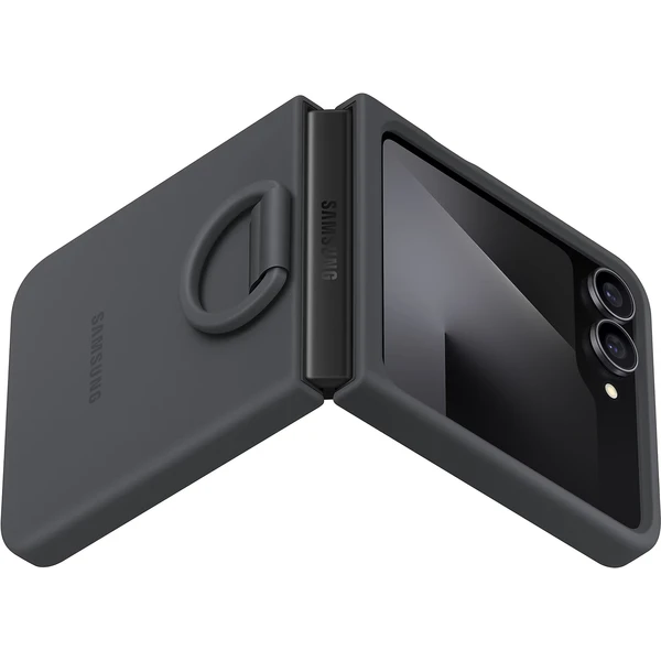 Samsung Silicone ryt s kroužkem pro Galaxy Z Flip7 FE černý - Pouzdra - Obrázek 36997528ca1c48c2aa4d1e1acc7c95dc