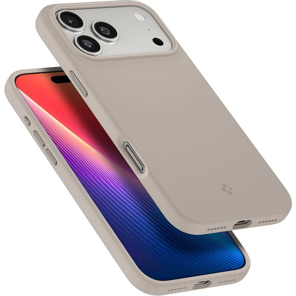Spigen Silicone Fit MagSafe kryt iPhone 17 Pro stone - Pouzdra - Obrázek 369eee950c0e4c30ac1105dd9c5afda6