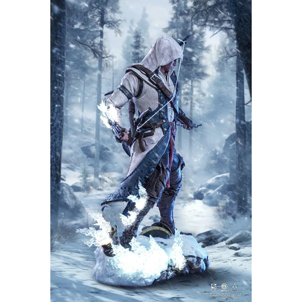 Soška PureArts Assassin's Creed - 1/8 Animus Connor 27,3 cm - Sochy a sošky - Obrázek 36DF000N01