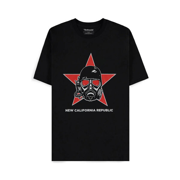 Tričko Difuzed Fallout - NCR M Černá