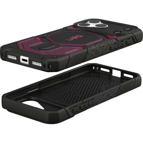 UAG Monarch Pro MagSafe kryt iPhone 18 Pro Max/17 Pro Max černý/fialový - Pouzdra - Obrázek 36ce90827c2648118f3b05fbddaf9f50