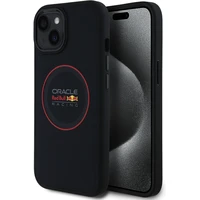 Oracle Red Bull Racing PU Leather Red Ring MagSafe kryt iPhone 13 modrý - Pouzdra