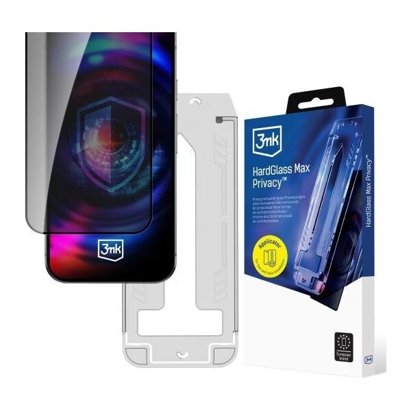 3mk Hardglass Max Privacy tvrzené sklo s aplikátorem Samsung Galaxy S25 FE