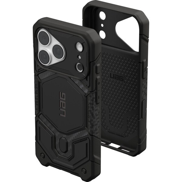 UAG Monarch Pro MagSafe Carbon Fiber kryt iPhone 18 Pro/17 Pro černý - Pouzdra - Obrázek 37236324d9114f36b4c92ce6081f25a3