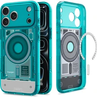 Spigen Ultra Hybrid MagSafe kryt iPhone 18 Pro/17 Pro c-one bondi blue - Pouzdra