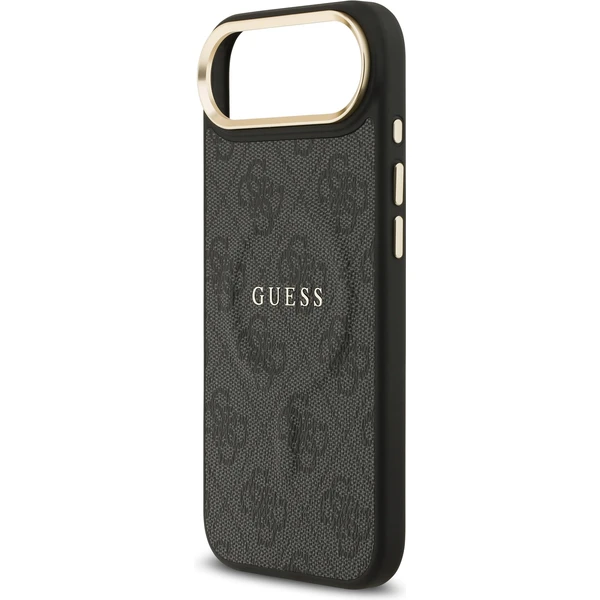 Guess PU Leather 4G Gold Frame MagSafe kryt iPhone Air černý - Pouzdra - Obrázek 3724d0c1d2224afb8d81f70623fd2cc5