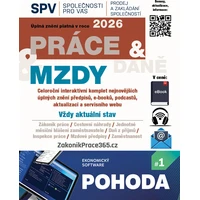 Práce & Mzdy & Daně 2026 - E-kniha