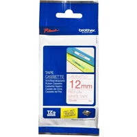 Brother TZe-232 páska červená na bílém 12 mm - Pásky pro štítkovače