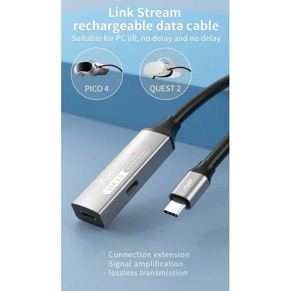 PremiumCord USB-C/USB-C repeater a prodlužovací kabel 5m černý - Kabely a redukce - Obrázek 377d740880134bbda06ed3a9e6aef1f0
