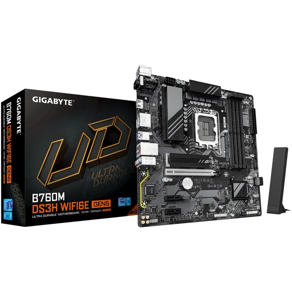 GIGABYTE B760M DS3H WIFI6E GEN5 - Základní desky - Obrázek 37MH000K01