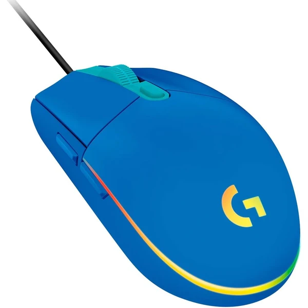 Logitech G203 LIGHTSYNC myš modrá - Myši - Obrázek 37QIF00101
