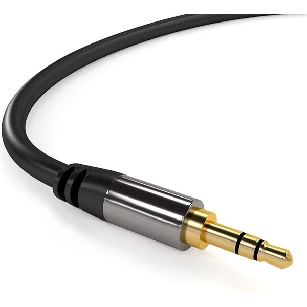 PremiumCord HQ 3,5mm/3,5mm kabel 3m černý - Kabely a redukce - Obrázek 37UU000501