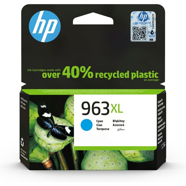 Cartridge HP 3JA27AE č. 963XL - azurový