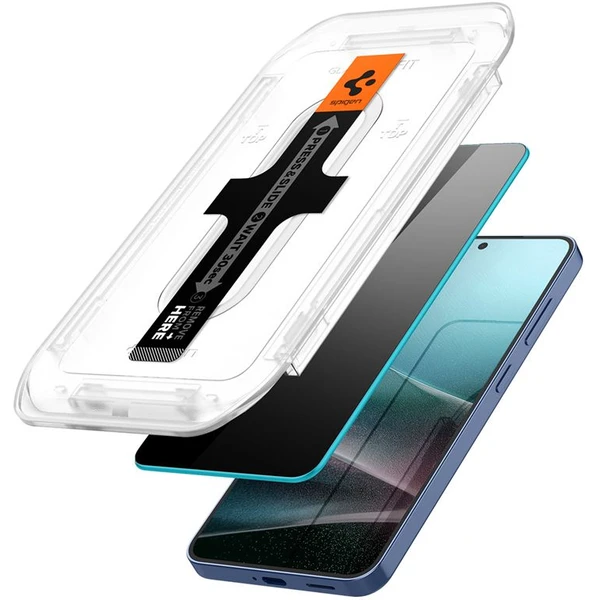 Spigen Glass tR EZ Fit HD (Privacy) tvrzené sklo Samsung Galaxy S25/S24 (2 ks) - Ochranné folie a skla - Obrázek 37c23a1511d749b29fc24cb4d8ba0b22