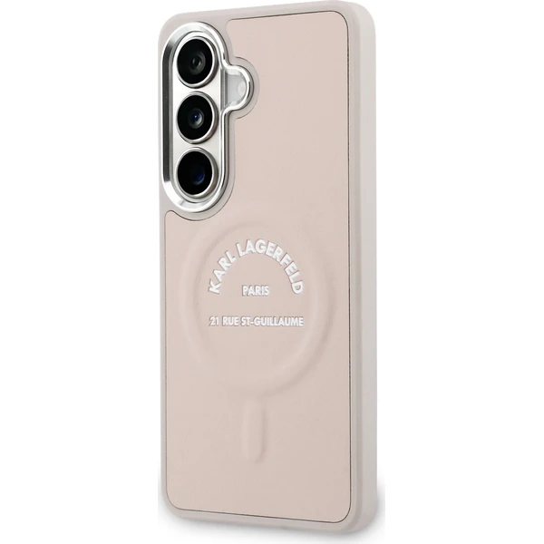 Karl Lagerfeld PU RSG Logo Magnetic kryt Samsung Galaxy S26+ růžový - Pouzdra - Obrázek 37e2639c4e804fe8aff947d310623761