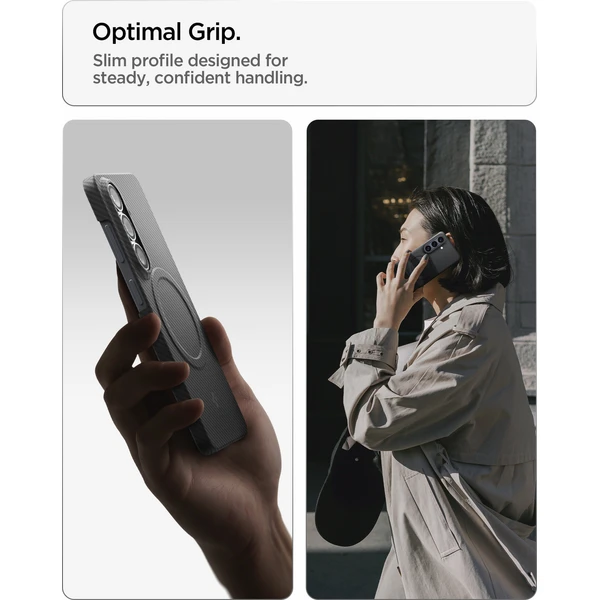 Spigen Air Skin Aramid MagSafe kryt Samsung Galaxy S26 black - Pouzdra - Obrázek 380b0ac3ffea48c7a2fbd84ac15f2135