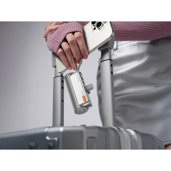 SHARGE Flow Mini 2 USB-C powerbanka (22.5 W) stříbrná - Powerbanky - Obrázek 381abc61ddd14b6d8276eb734233cb75