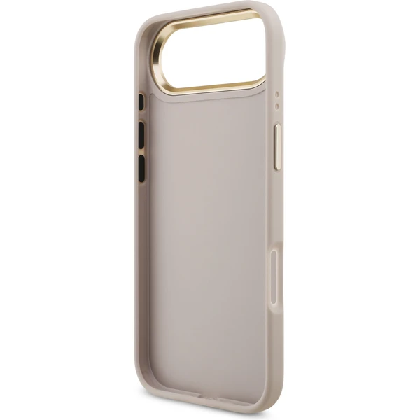 Guess PU Leather 4G Metal Logo Gold Frame kryt iPhone Air růžový - Pouzdra - Obrázek 381c84e3c89a4e06a91d1da5af629036