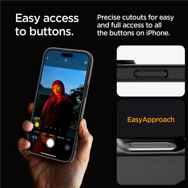 Spigen Ultra Hybrid MagSafe kryt iPhone 16 Pro Max frost black - Pouzdra - Obrázek 381fc250868042238d6e6664b1503422