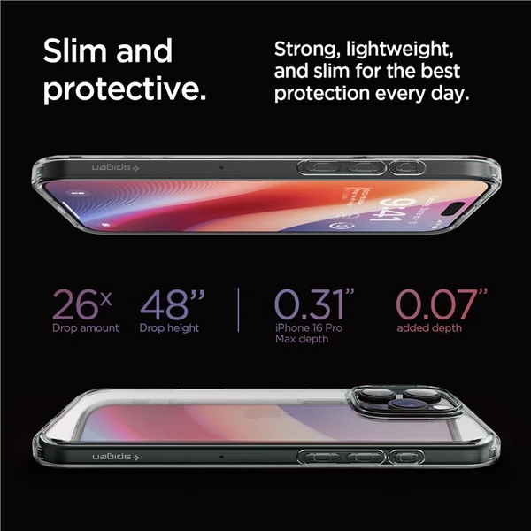 Spigen Ultra Hybrid kryt iPhone 16 Pro Max space crystal - Pouzdra - Obrázek 38210e3dcf7a40c3bea246006b4ac80d