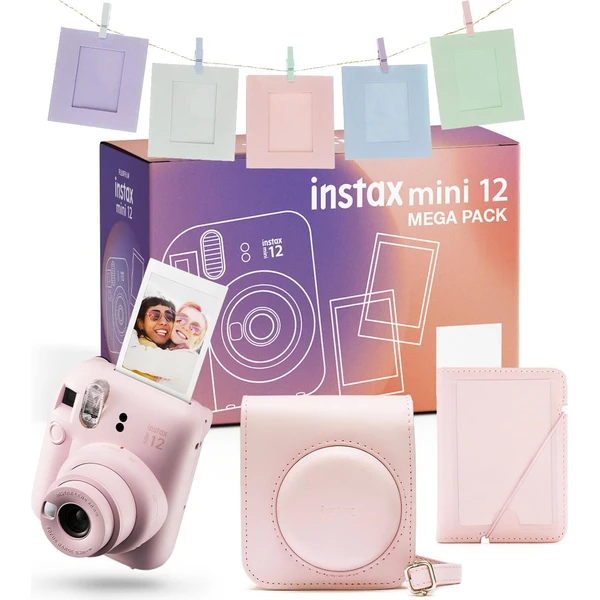 Fujifilm Instax Mini 12 Mega Pack růžový - Fotoaparáty - Obrázek 38222214f3f343619c32d79d3cdd7411
