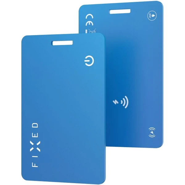 FIXED Tag Card 2 smart tracker s Find My a bezdrátovým nabíjením, modrý - Lokátory - Obrázek 384f1a1108ca48c0a1bf88d55da99eee