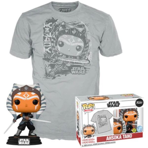 Funko POP! & Tee Box: Star Wars - Ahsoka Tano