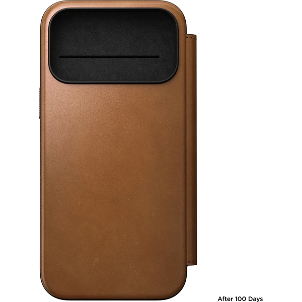 Nomad Modern Leather Folio MagSafe kožené pouzdro iPhone 18 Pro Max English Tan - Pouzdra - Obrázek 3857ceacf7ea48268c6b7ce78856dac8