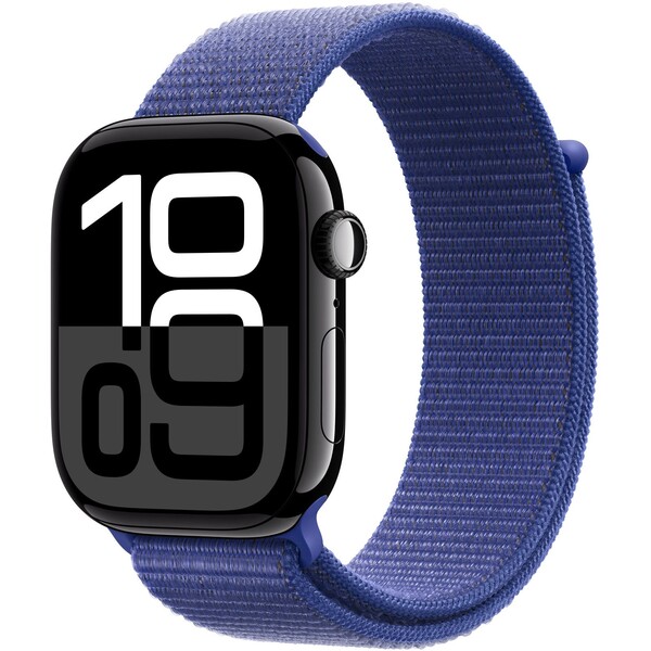 Apple Watch 44/45/46/49mm ultramarínový provlékací sportovní řemínek