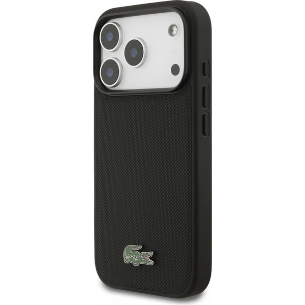 Lacoste PVC Iconic Petit Pique Metal Logo MagSafe kryt iPhone 18 Pro černý - Pouzdra - Obrázek 387691466ec64988a8a3d1172ab69035