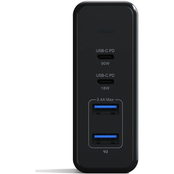 Satechi 108W USB-C PD cestovní nabíječka vesmírně šedá - Nabíječky - Obrázek 38CY100301