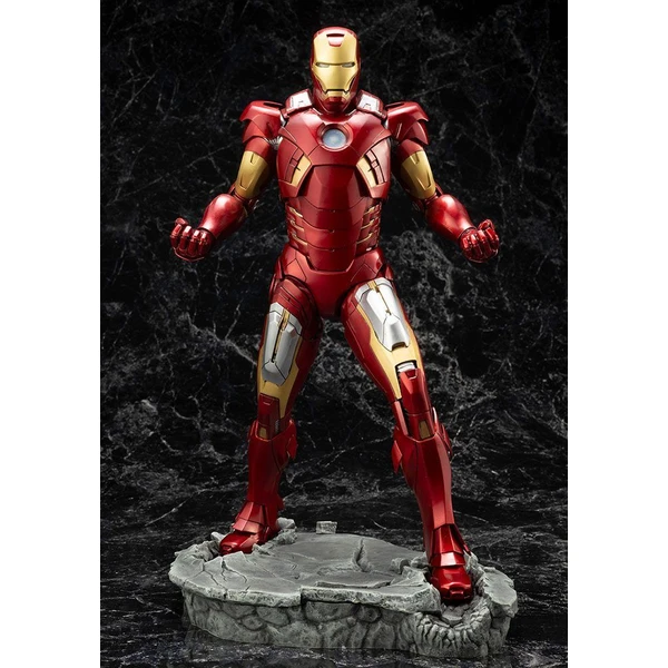 Soška Kotobukiya ARTFX 1/6 Marvel: The Avengers - Iron Man Mark 7 32 cm - Sochy a sošky - Obrázek 38J7000K01