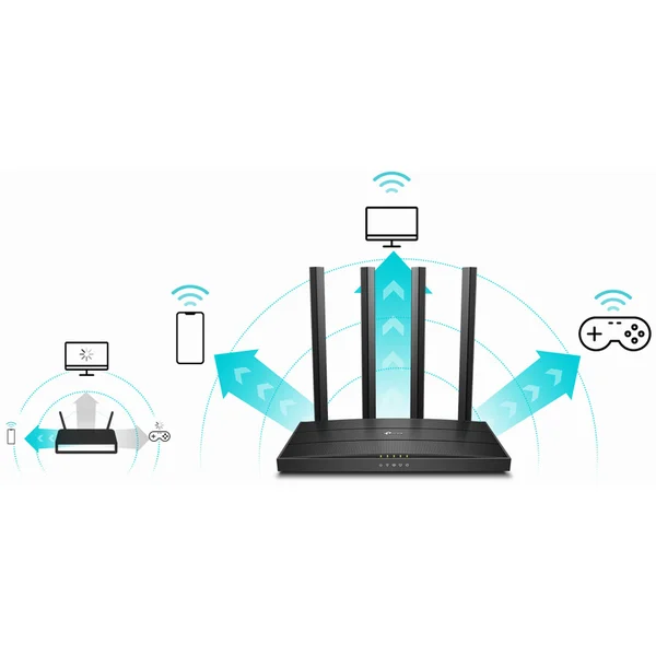 TP-Link Archer C80 Wi-Fi 5 router černý - Routery - Obrázek 38KN600301