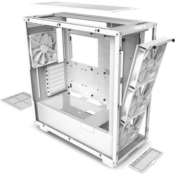 NZXT H7 Elite Edition bílá - Počítačové skříně - Obrázek 38MA000601