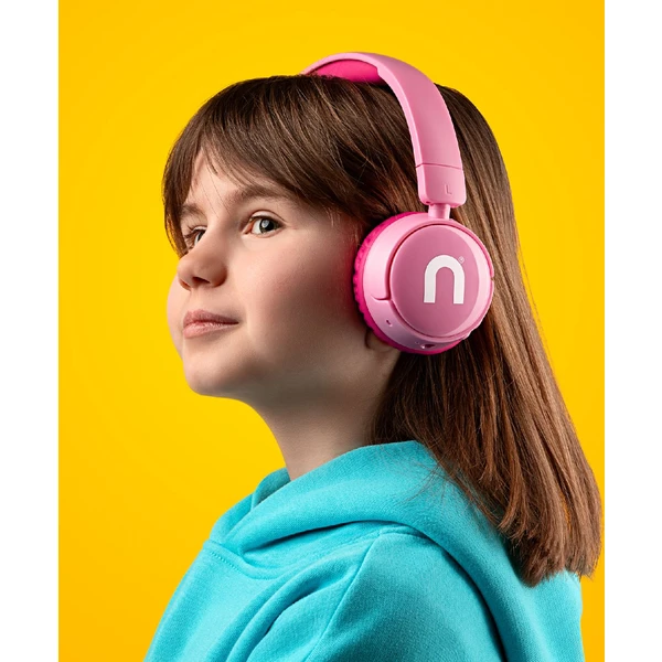 Niceboy HIVE Kiddie bezdrátová sluchátka dětská růžová - Sluchátka - Obrázek 38NP100501