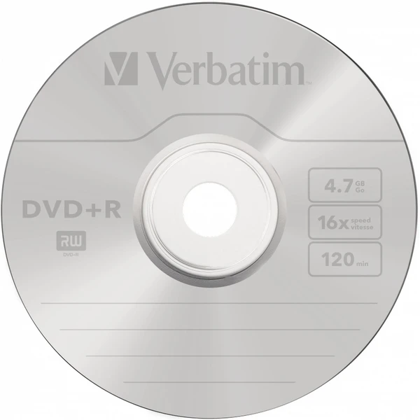 VERBATIM DVD+R(100 ks)Spindle/General Retail/16x/4.7GB - Optické disky - Obrázek 38P2000P01